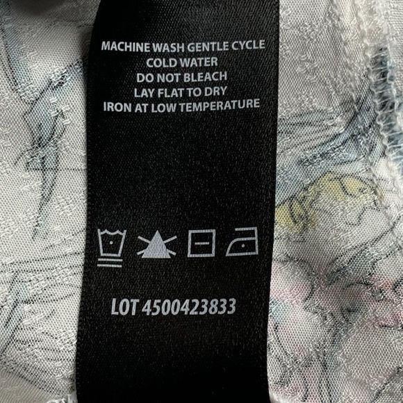 Buffalo David Bitton Sz M Peoni Tie Front Top Short Sleeve Boxy Summer 3067 - Picture 11 of 13